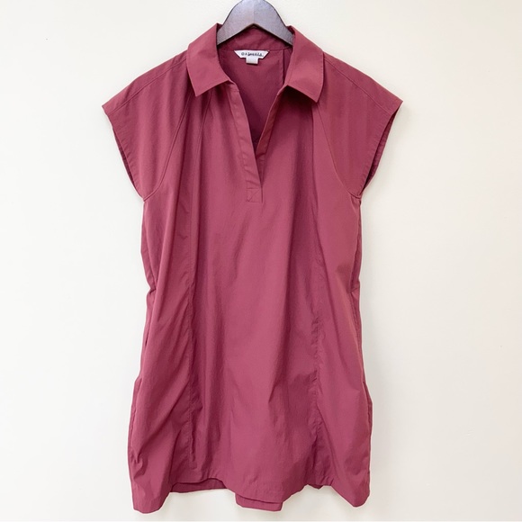 NWOT Athleta Performance Poplin Mini Dress - Picture 2 of 7